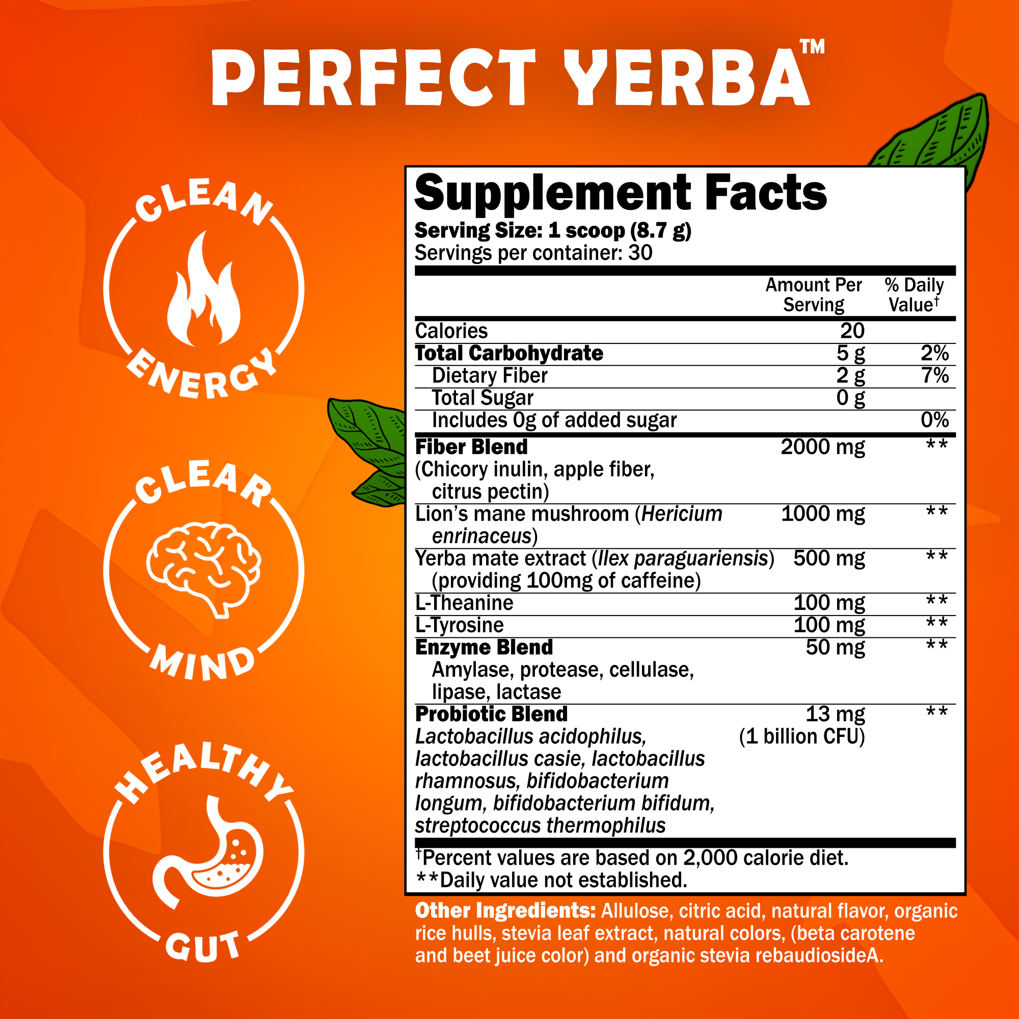 Perfect Yerba - Orange Tangerine